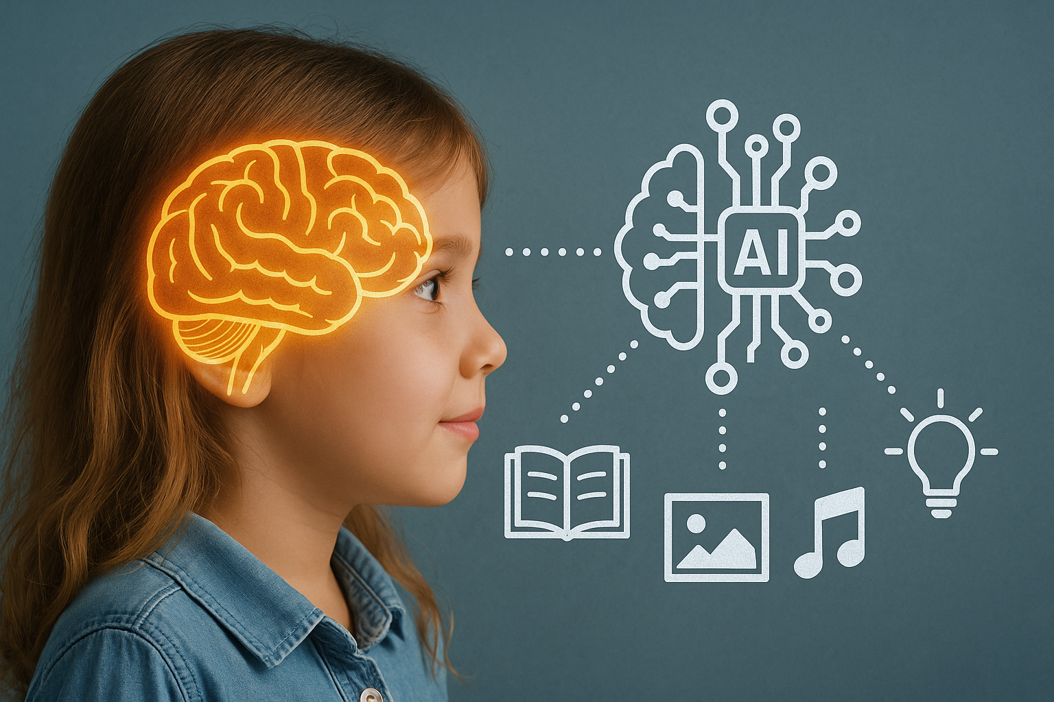 ブレインスパンとAIの実践イメージ