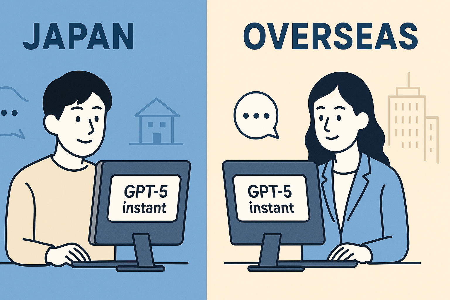 GPT-5 instant 活用イメージ