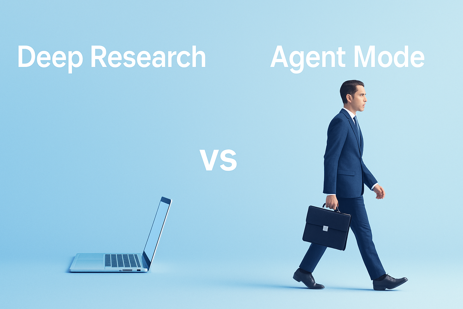 Deep Research vs. Agent Mode