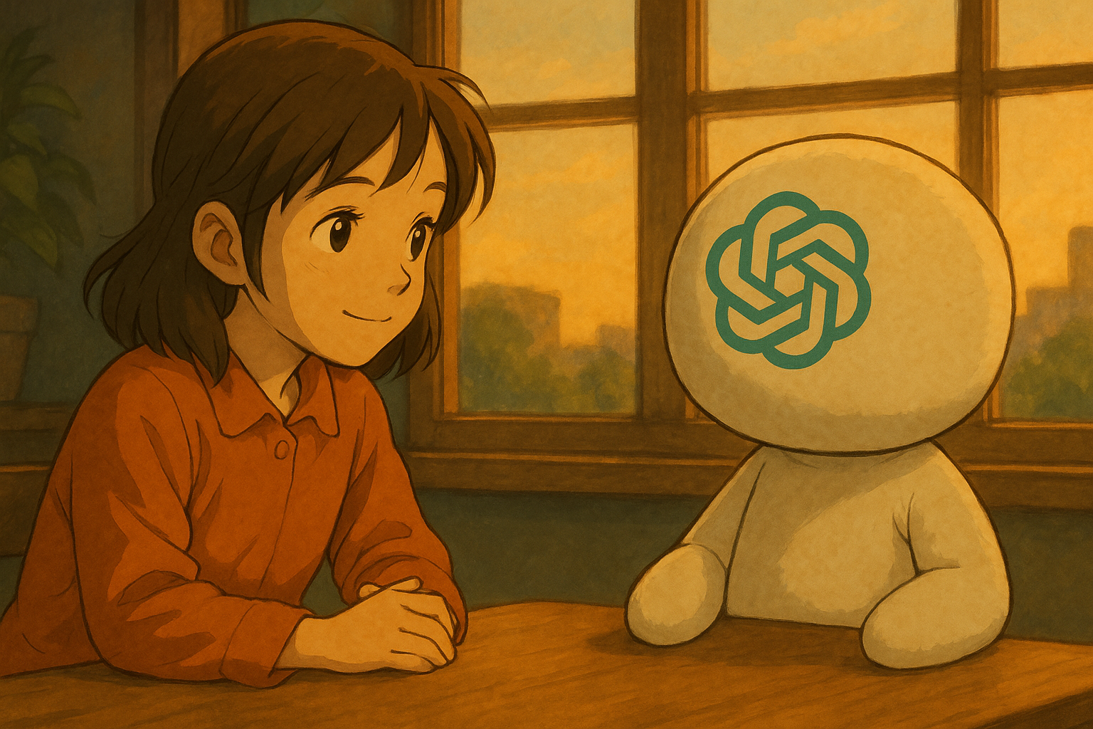 AIを相棒にするイメージ