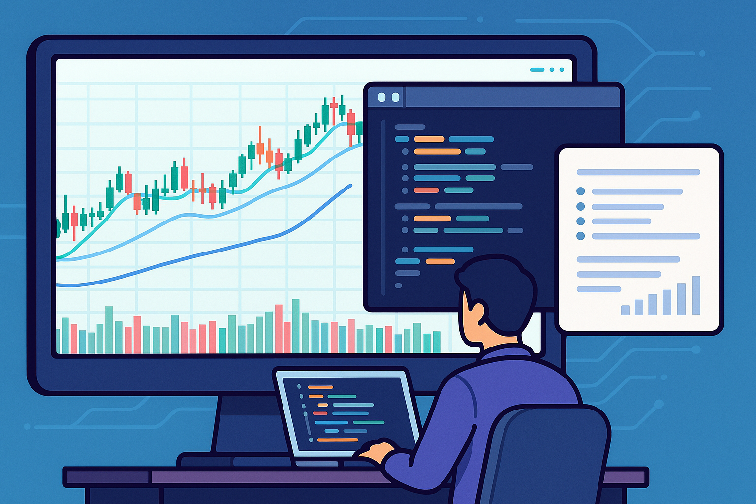 GPT CodexMax renders candlestick and indicator overlays