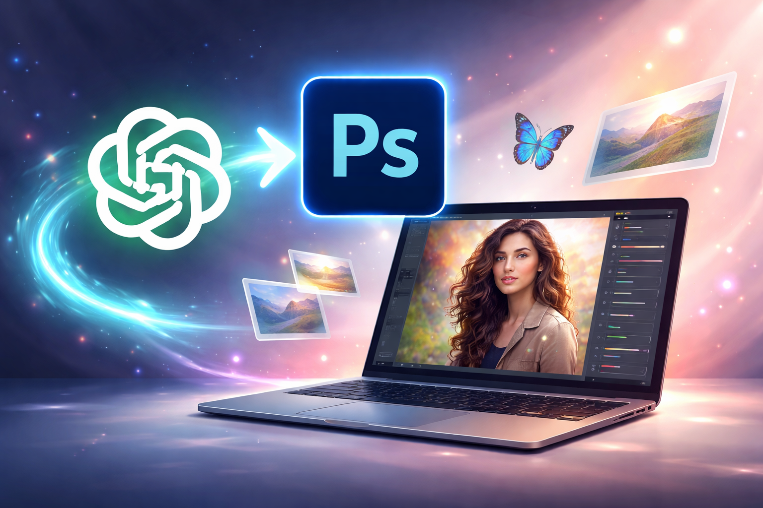 ChatGPT and Photoshop integration